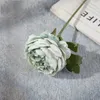 7,5 cm enkelhuvud litet te rose natt ros simulering blommakutsel, hemdekoration, bröllopshållare blommor