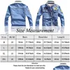 Heren Jackets 2021 Autumn Demin Jacket Patch Designs Fashion Men Winter Denim Streetwear Jeans Drop Delivery Apparel Clothing Outerwear Otkbs