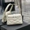 12a All-nieuwe spiegelkwaliteit Designer onderarm gewatteerde portemonnee le 57 hobo avondtas luxe handtassen echte lederen lambskineh flap portemonnee hete roze schouderbakken tassen