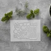 Lagringsflaskor Metal Die Cut for Card Making Cutting Stencil Scrapbooking DIY