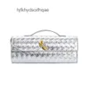 Buckle Andiamo Woven Handle Single Clutch Luxury Cross Stick Lock New Women Bag Bags Fashion Venetas bottegs Purse 2024 Lady Shoulder Long Hardware Baguett M9X2