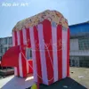 Tienda de carnaval de stand inflable gigante Blow Up Concession Cuchares para promoción Publicidad