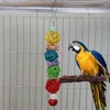 Другие птицы поставляют попугай жевать игрушки красочные африканские серого цвета для клетки веселья и прочных попугаев с зяльцом кокта