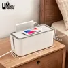 Bins Power Strip Box Outlet Multi Socket Wire Management Case Charger Cable Cover Bureau Verbergen opslaghouder Office Home Organizer