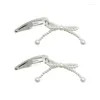 Haarclips 1pc/2pcs Perle Anhänger Clip Summer Frühling Metallic Kopfbedeckungen für Frauen Mädchen Nehmen Sie ein Einkaufsreisen Haarnadel