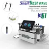 3 in 1 onda d'urto Smart Tecar Deep Heat 448kHz CET Ret Fisioterapia MATCHE EMS stimolazione muscolare Sollievo del dolore Et di trattamento per il trattamento del dolore