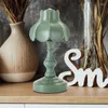 Lampes de table lampe à fleurs mignon mini bureau lotus LED Nightlight Room Decor USB RECHARAGEMable Lights Dorative Night pour chambre à coucher