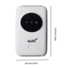 Router 4G LTE Repeater WiFi portatile 3200MAH 150ms Outdoor Mobile Spot Wireless Copertura con slot SIM Card 240424