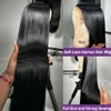 Wigirl HD 40 inch recht 13x6 Human Hair Lace frontale pruiken 250 Dichtheid Remy vooraf geplukte 13x4 voorpruik voor vrouwen 240419