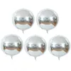 Decoração de festa 5pcs 22 em 4d Balloon Birthday Wedding Decorations Foil Balloons Presente