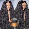 250% Glueless Preplucked Human Wigs Ready to Go Deep Wave Frontal Wig 13x4 Hd Lace Curly Hair PrePlucked 240419