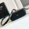 Mini -Handtasche Tasche Sattelbeutel Verstecken Sie Krokodilabdruck Hobo Designer Crossbody Bag Luxury Umhängetaschen Frauen Cross Lod Bag Glitter Gurtbag Neue Schwarze Cel