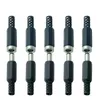 Nya 10st DC Kvinnlig kraftkontakt 5,5 mm x 2,1 mm manlig kvinnlig jackuttag Adapteranslutningar SET för DIY -projekt Connectordc Male Female Connector Set