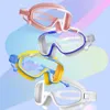 Anti-brouillard Swimming Goggles plongée large vue à grand cadre verres de natation avec bouchons d'oreille en lunettes de plongée professionnelles piscine 240426