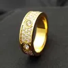 High-end Carteer Luxury Ring S925 Silver Inlaid Mosang Diamond Boutique High Quality Full Sky Star Couple Fashion Ring