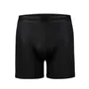 Underpants Long Men Boxer Underwear Underware Soft Plus Size Leg Male High Quality Breathable Shorts