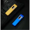 Hai Dong Wind -Ronate Electronic Lighter USB USB Перезаряжаемая бизнес зажигалка USB Sigarette Ligher