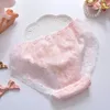 Women's Panties Japanese Style Princess Sexy Cotton Lace Underwear Hollow Breathable Cute Lovely Girls Middle Waist Soft Bow Breifs