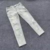 Herren Jeans lila Streetwear -Kleidung Jogger Lange Hosen Männer schwarze blaue Fracht Jugend Mode Casual Hosen Männlich schlanker fit dünner Denim