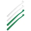 Vêtements pour chiens 4 pcs chiens de compagnie nettoyage de chat à la main petite tête à longue poignée de dents portables en plastique