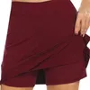 Pragi S-4xl Jirt dames grande taille haute taille slim minceur court shorts A-line tennis sportives 240420