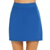 Pragi S-4xl Jirt dames grande taille haute taille slim minceur court shorts A-line tennis sportives 240420