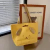 Kawaii Canvas Bag Kuromi Cinnamoroll Damen -Umhängetaschen lässige Einkaufstasche mit großer Kapazität