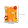 Frames 4 Pcs Cartoon DIY Po Frame Child Collage Picture Non- Woven Non-woven Fabric Craft Kits