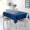 Tala de mesa A129Solid Color Combutleloth_tablecloth Tabela de mesa Tobeira de mesa Plain moderna café simples