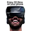 VRG Pro 3D VR Glasses Virtual Reality Полноэкрасная визуальная коробка WideAngle для 5-7 дюймов смартфона очков 240424