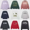 Sudadera Hoodie Designer Anime Neue Frauen Modetrend Sweatshirt Klassiker heißer Buchstaben Drucken Wash Lavendel lila lose Baumwolle Vielseitige Hoodie Pullover Tops