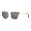 Designer Sunglasses Trendy new business flat lenses mens Croix large frame anti blue light myopia glasses metal frame