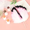 Party Supplies Angel Feather Wing Flag Cake Toppers For Wedding Birthday Top Decor