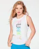 Tanks féminins ABCDE Fitness Sports Danse T-shirt sans manches