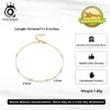 ORSA Joyas 925 Pulsera de circón de plata esterlina para mujeres con delicada joya de compromiso de boda de circonía cúbica AAAA SB172 240423