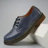 Casual Shoes High Quality Classic Par Style Lace Up Leather Low Cut Work Fashionable Men's Business Dress