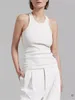 Women's Tanks 2024 Women Sleeveless Tank Top Slim Fit Ladies Versatile Bottoming Vest For Spring Summer