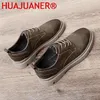 Casual Shoes Formal Men's Oxford Leather Fashion Breathable Men Waterproof Flat Work Size 38-44