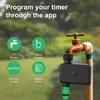 スマートウォータータイマーIP55 Bluetooth Wifi Garden Automatic Irrigation SystemドリップスプリンクラーコントローラースマートライフTuya 240415