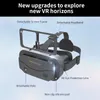 VR Glases Auriculares de realidad virtual Dispositivos Viar Viar lentes 3D gafas inteligentes para teléfonos inteligentes Teléfono Gogle Gogle Game Accessory 240424