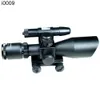 Original Tactical 2.5-10x40 Rifle Scope with Green Laser 107 Holographic Dot Sight