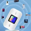 Routeur 4G LTE Wiless WiFi Modem portable Mini Pocket extérieur Pocket mifi 150ms SIM Card Slot Repeater 3000mAH 240424