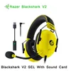 Razer Blackshark V2 Pro Écouteur E-sports E-sports Chef de jeu avec microphone 7.1 surround Sound Video Gaming Earphone câblé pour PC PS4 CHOTH ANNUPLING Écouteur