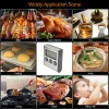 Grills keuken digitale kooking thermometer vlees voedsel temperatuur voor oven bbq grill timer functie met sondeverwarmmeter voor koken