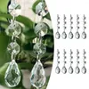 Estatuetas decorativas 10pc Candelador de contas de cristal guirlanda pendurada CurtainDfdlfklDoration Strands acrílicos apanhador de sol