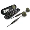 Darts Goodarts Indoor Sports Games Professional Igle Bass Barrel Barrel с алюминиевыми валами набор полетов Black 22G Стальные наконечники