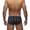 Costumi da bagno maschile sexy mens briefs estivo maschio bassa pad in vita a bassa spinta gay black color linea stampe piscina costume da bagno primavera