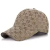 30 färger Klassiska kulkapslar Kvalitet Snake Tiger Bee Cat Canvas med män Baseball Cap Fashion Women Hats Wholesale 6006ESS