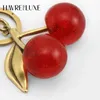 2024 Key Rings bag accessories bag charm Handbag pendant coach handbags keychain women's exquisite Internet-famous crystal Cherry car accessories high-grade q6