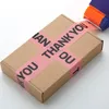 Grazie imballaggio nastro adesivo trasparente per forniture per piccole imprese Express Packaging Box Box decorazioni 240426